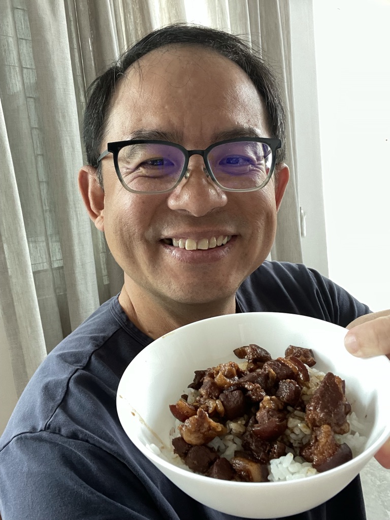 Taiwan Braised Pork Rice台湾卤肉饭(Hitachi Microwave Oven MRO-NBK5000E Recipe)